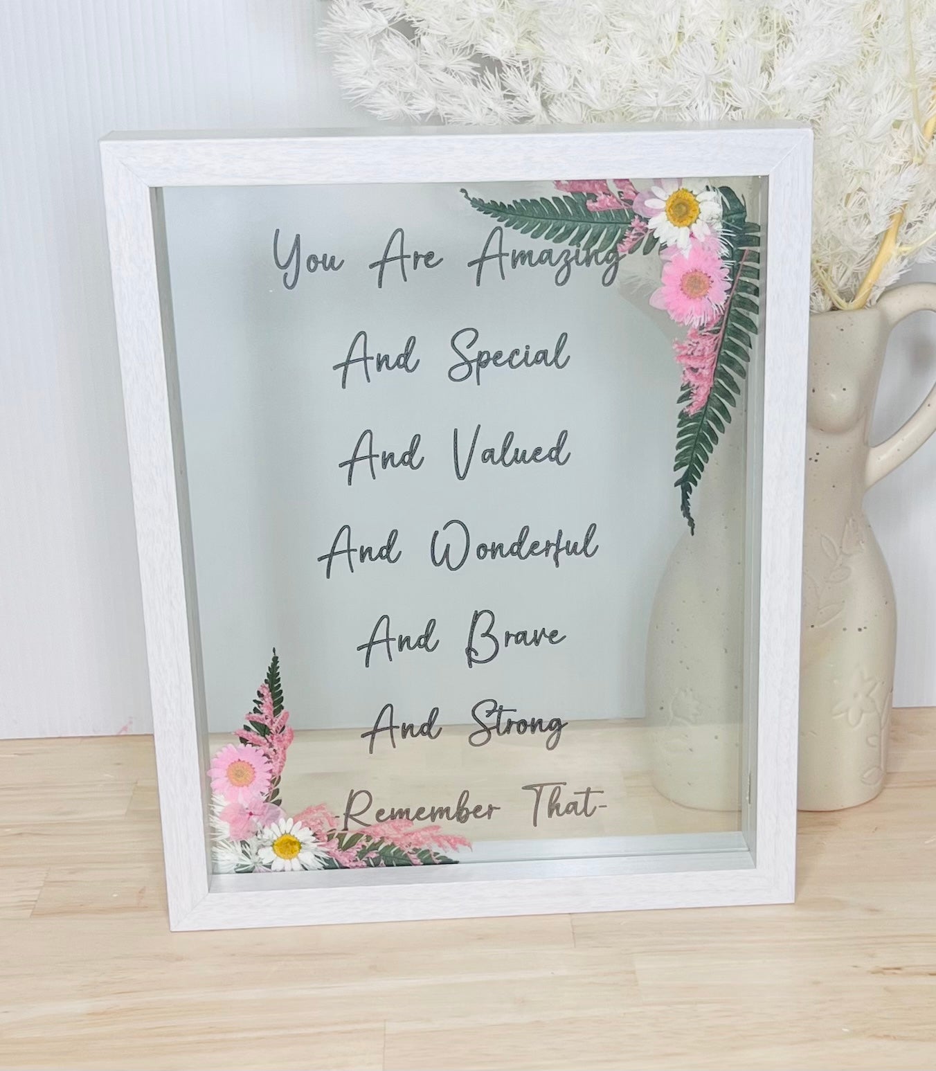 Affirmation Flower Frames