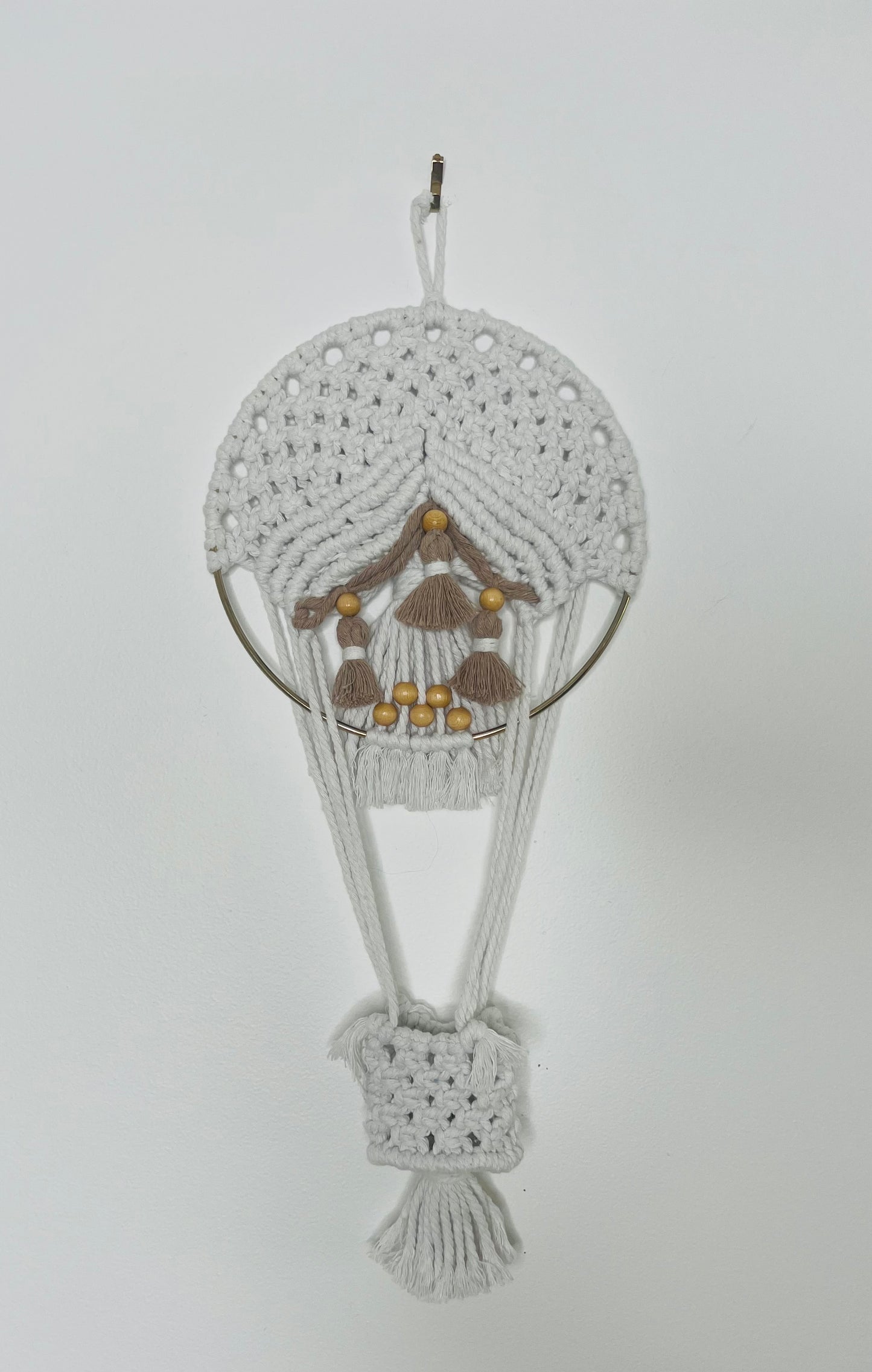 Hot Air Balloon Macrame