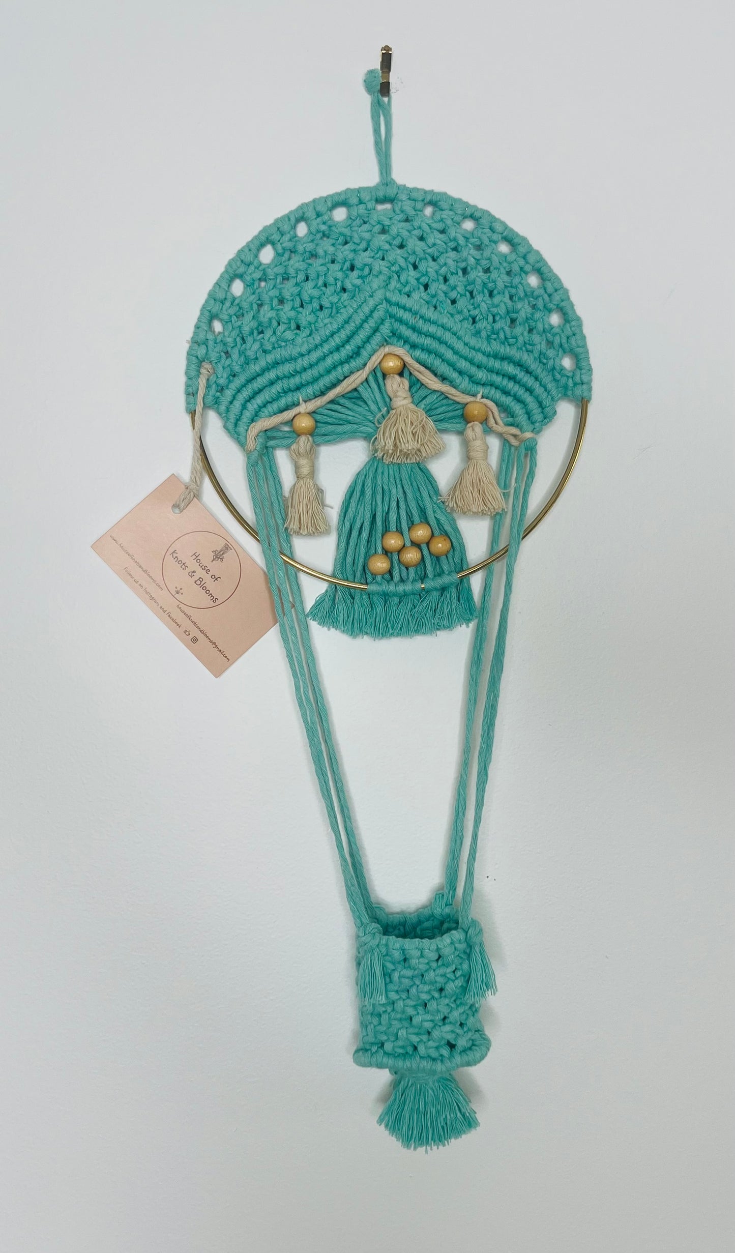 Hot Air Balloon Macrame