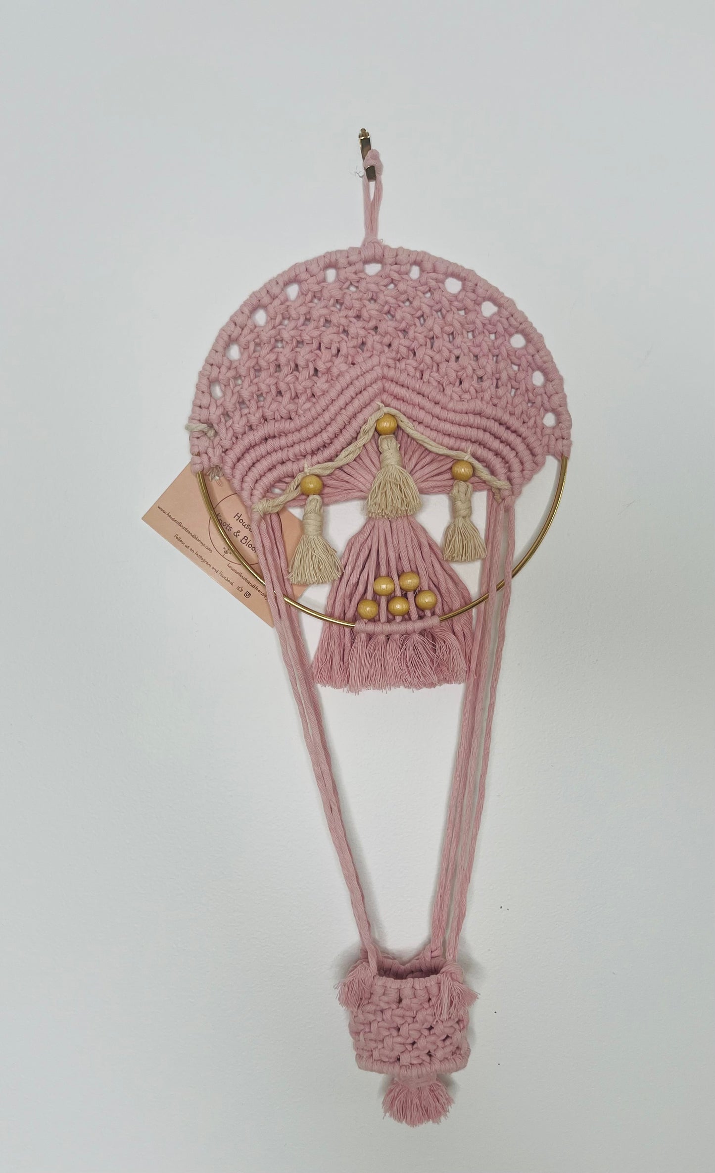 Hot Air Balloon Macrame